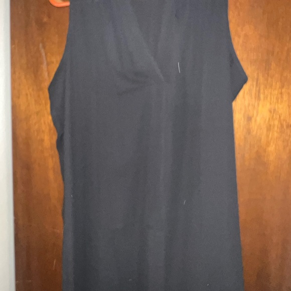 Black Sleeveless Blouse. Like new, only worn a few times. - Picture 3 of 3